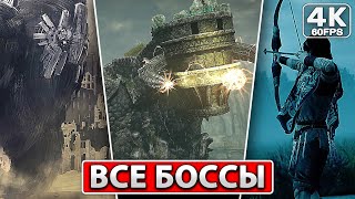 SHADOW OF THE COLOSSUS ВСЕ БОССЫ [4K PC] Финал + Концовка Игры Хоррор ● Тени Колосса Ремейк