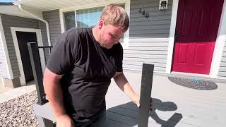 CAP install 6 position post on rake