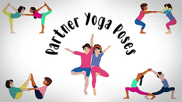 Fun Partner Yoga Poses for Kids | Yoga for Children | Yoga Guppy