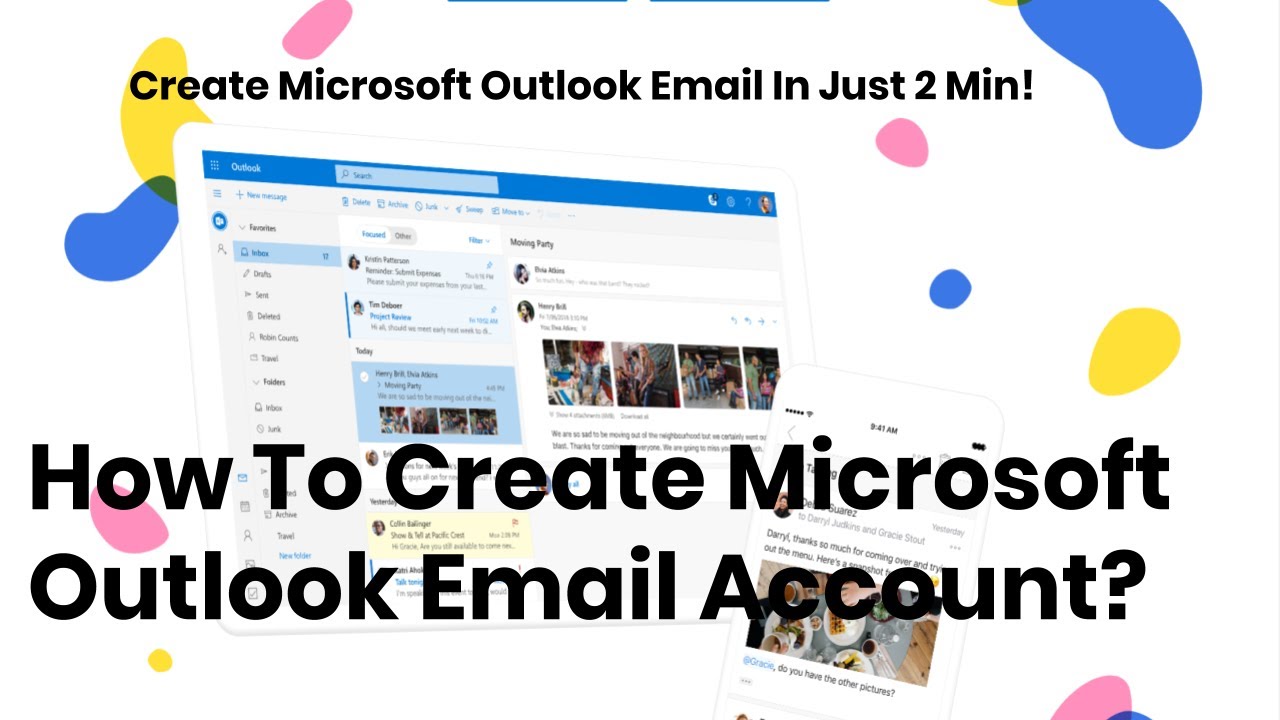 How To Create Microsoft Outlook Email Account in 2019? (In just 2 min)