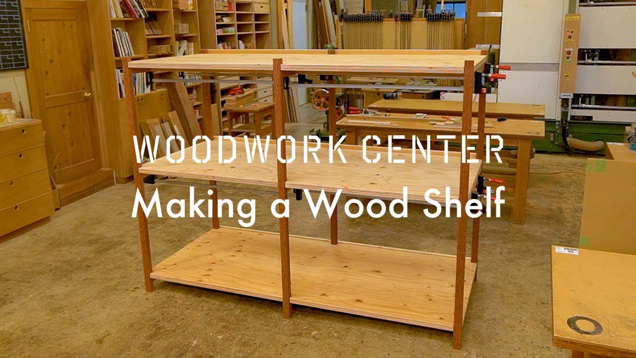 家具屋さんの日常／ 棚製作／Wood shelf】WOODWORK CENTER（ウッド
