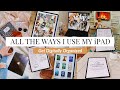 10+ WAYS I USE MY IPAD PRO | Best iPad Apps For Productivity and Organization