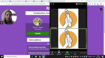Using Kahoot Live in Zoom