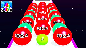 Ball Run 2048: Ball Games 3D ! All Levels Gameplay (426-429) android, ios