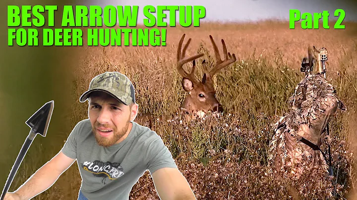 How to Build the BEST Arrow Setup for Bowhunting! - w/ RANCH FAIRY!