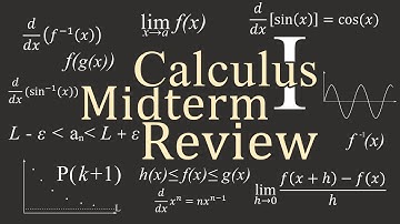 Calculus I: Midterm Review!