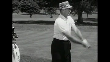 Sam Snead Wrist Snap Lesson