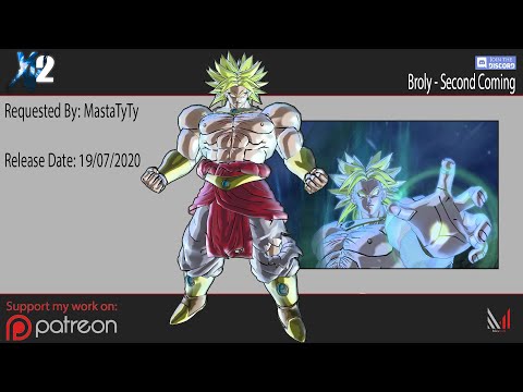 NEW Clean Z Broly MOD in Dragon Ball Xenoverse 2! Showcase 