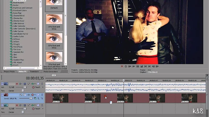 Effect #5  Sony Vegas║Tutorial
