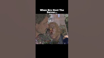 Pov: bro hosts the server 😭