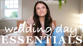 WEDDING PLANNING | what you shouldn't forget to pack on your wedding day ♡