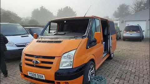 Ford Transit Mk7 fitting heated windscreen to non heated Transit