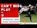 Taysom Hill Sneaks It in for 2nd Rushing TD on the Day