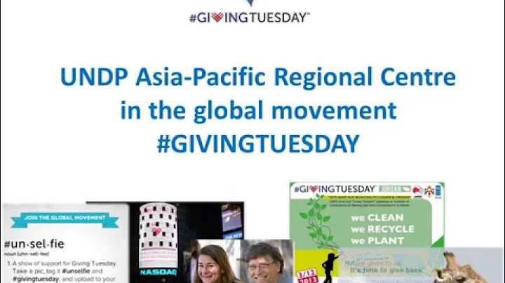 UNDP Asia-Pacific Regional Centre on #GivingTuesday 3 December 2013 - DayDayNews