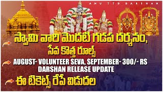 Tirumala Darshan Updates Today| Telugu| Tirumala New Update| Anu TTD Darshan