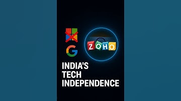Zoho vs Google & Microsoft – The Desi Tech Revolution! 🇮🇳💻#shorts