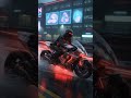 Sci-fi Motorcycle Ride