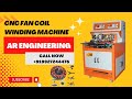 Automatic cnc ceiling fan coil winding machine by ar engineering