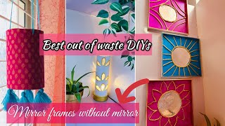 DIY home decor ideas| 3 best out of waste diys in no cost