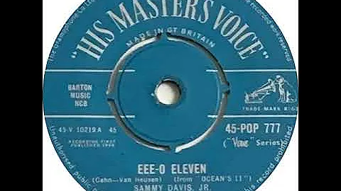 UK New Entry 1960 (255) Sammy Davis Jr. - Eee-O-Eleven