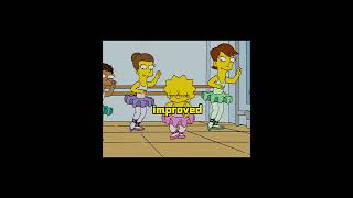Marge quite ballet: Lisa smokes to dance, family learns a lesson #thesimpsons