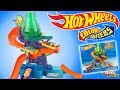 Hot wheels piste labo changement de couleur voitures color shifters jouet toy review