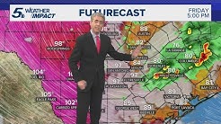 Partly cloudy with small chance of rain on Friday | KENS 5 Weather Impact Forecast thumbnail