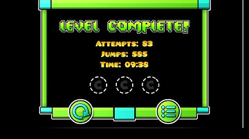 Geometry Dash I Triple Flask (Medium Demon) COMPLETE!!! 3 Coins
