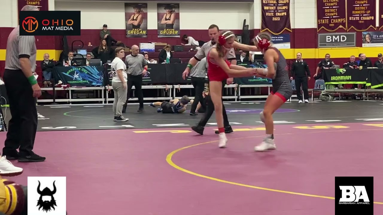 100 final, Makennah Craft, Jackson vs Ryleigh Sturgill, Baylor