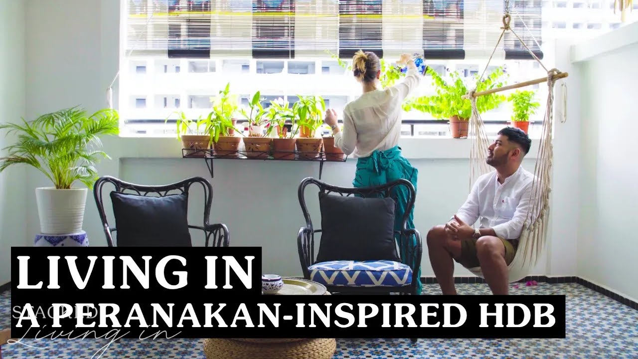 Inside A $45K Peranakan Themed Interior Designed HDB | Stacked Living In HDB Home Tour