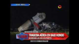 Tragedia aérea en Bajo Hondo