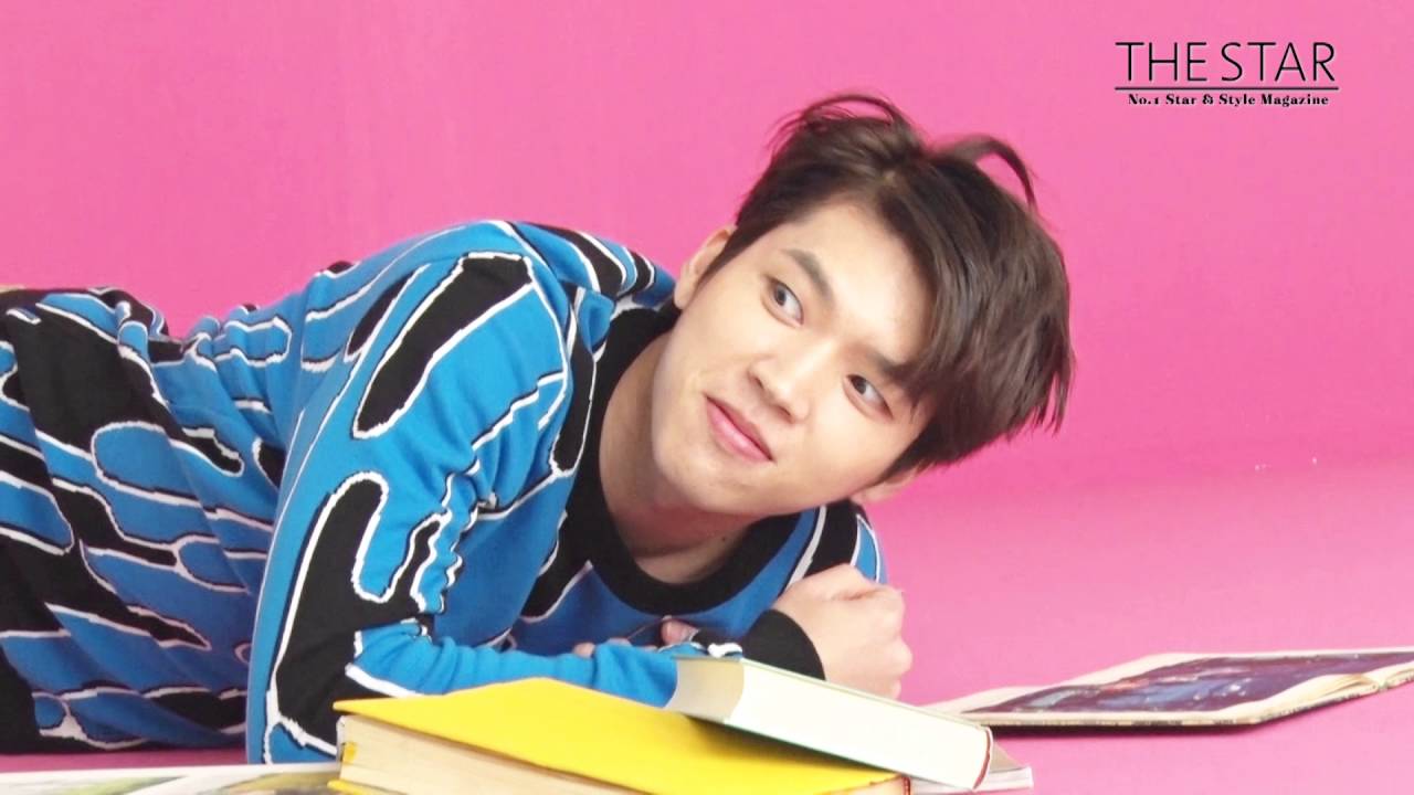 'THE STAR' MAGAZINE JULY ISSUE INFINITE WOOHYUN MAKING STORY