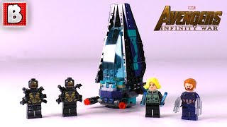 LEGO Marvel Infinity War 76101 Outrider Dropship Attack!  | Set Review