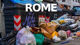 THIS CITY IS DISGUSTING... Rome, Italy Is FULL OF TRASH