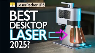 Best Desktop Laser Of 2025? Laserpecker Lp5 Review & Tests Depth Map In Photoshop For Logos