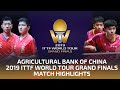 Fan zhendongxu xin vs lin yunjuliao ct  2019 ittf world tour grand finals highlights final
