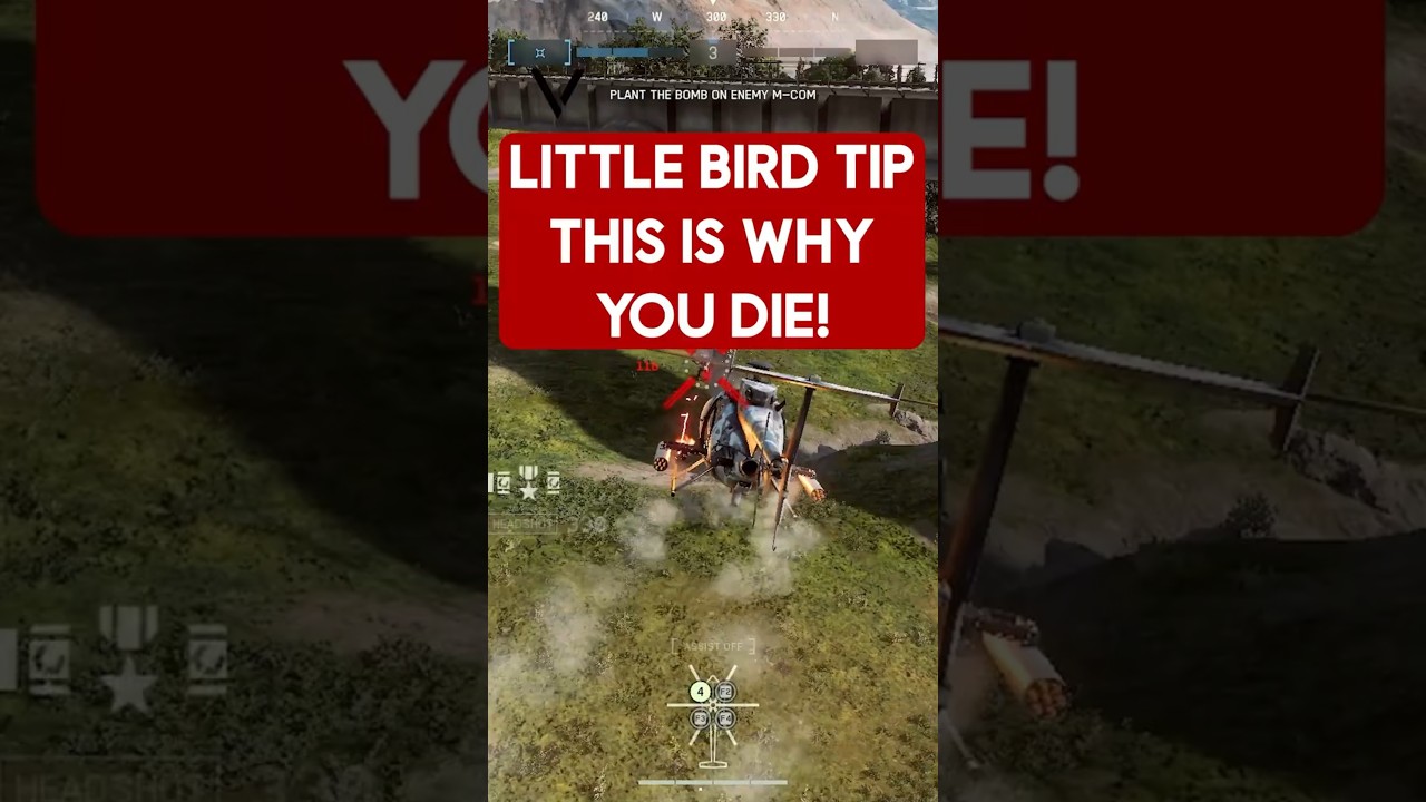 THIS is Why You Keep Dying in the LITTLE BIRD | Battlefield 6