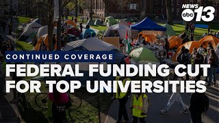 Top universities face financial fallout as Trump pulls federal funding over antisemitism on campuses