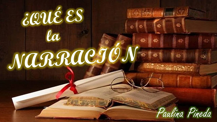LA NARRACIÓN
