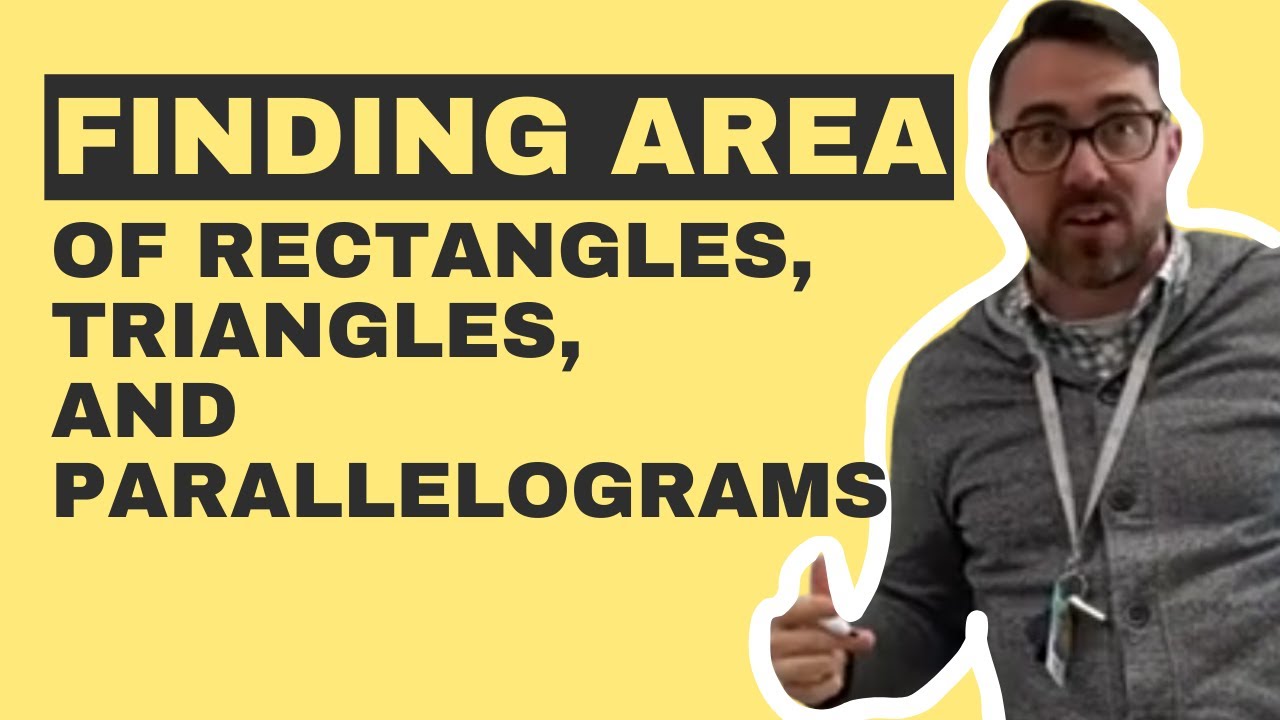 Solving For Area Of Rectangle Triangle And Parallelogram YouTube Solving For Area Of Rectangle Triangle And Parallelogram YouTube