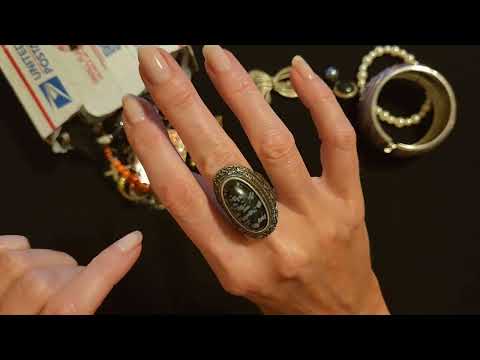 ASMR | Three-Pound Junk Jewelry Lot Show & Tell Part 1 (Soft Spoken)