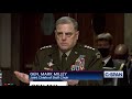 General Milley on Why He Hasn't Resigned