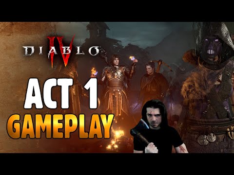 Diablo IV Full Campaign Run Gameplay Act 1 (Rogue Class)