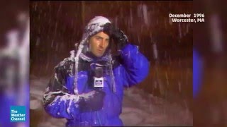 Jim Cantore Remains the King of Thundersnow