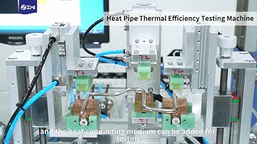 Dual Channel Heat Pipe Thermal Efficiency Testing Machine#machine #thermalconductivity