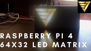 Raspberry Pi 4 LED Matrix Display | #160 (Halloween AI #5)