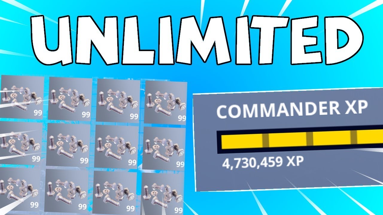 Nuts And Bolts Glitch Fortnite Glitch Unlimited Xp And Nuts Bolts Fortnite Glitches Youtube