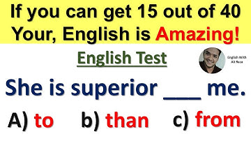 🇺🇸 50+ American English Grammar Quiz | Only Expert Can Pass This US English Test! #grammartest