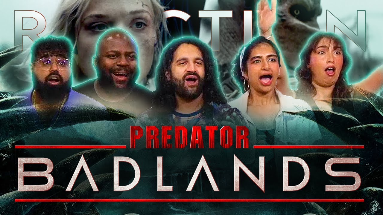 Predator: Badlands | Official Trailer | Group Reaction