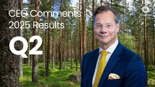 CEO comments second quarter results 2025